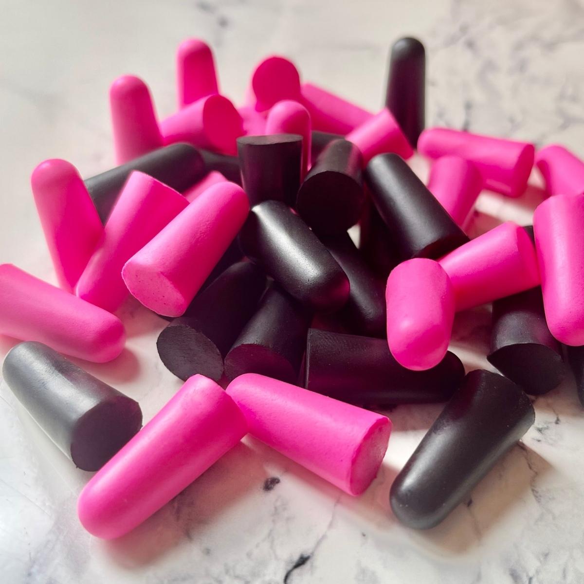 Memory Foam Earplugs - Bright Pink (5 packs) - Earplugs