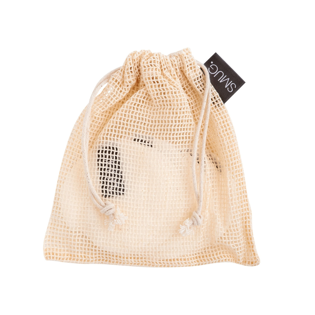 Reusable Cotton Cleanse Pads with Mesh Wash Bag - Cleanse Pads