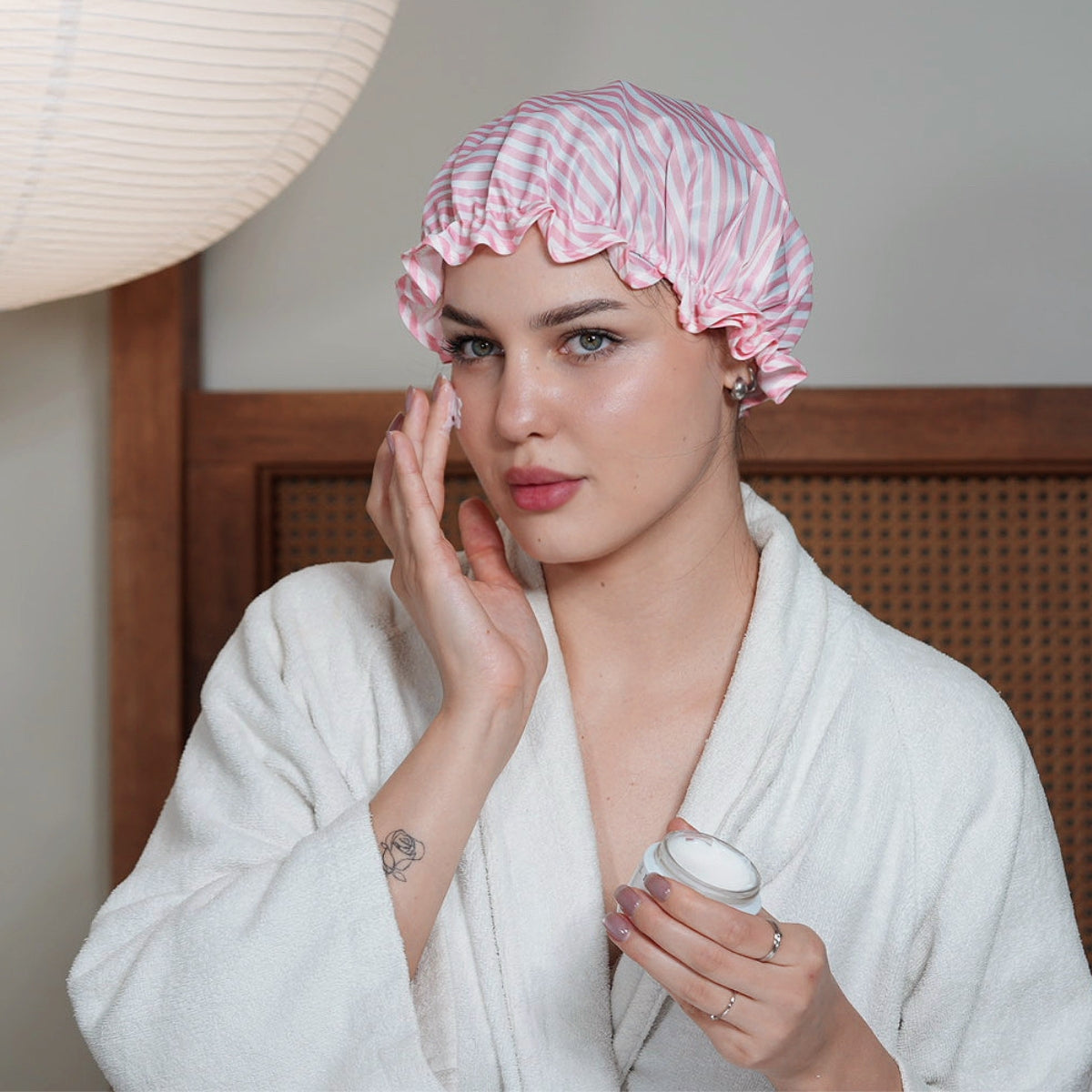 Shower Cap - Candy Shop Print - Shower Caps