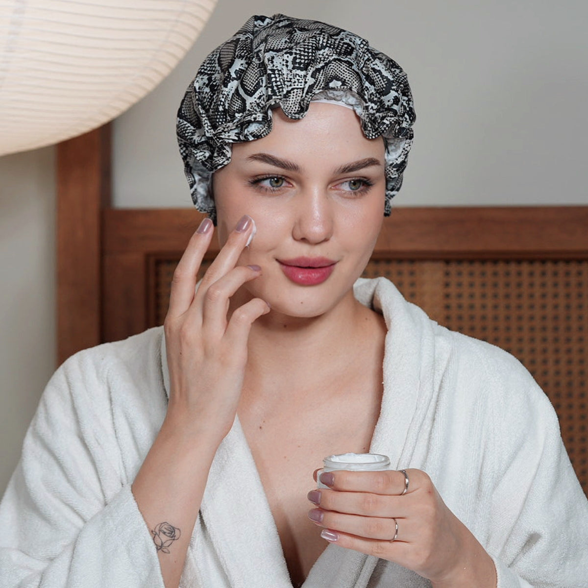 Shower Cap - Snake Print - Shower Caps