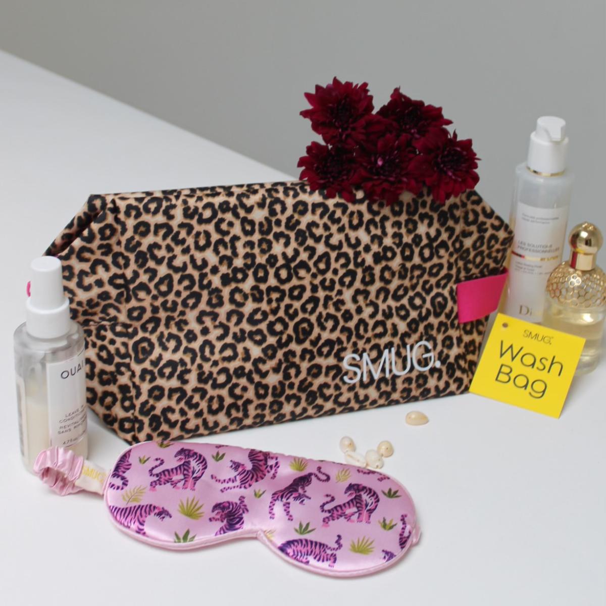 Wash Bag - Leopard Print - Wash Bags