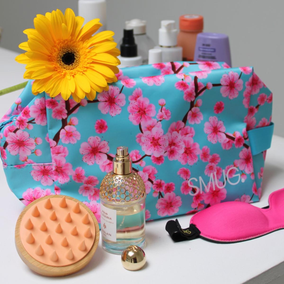 Wash Bag - Cherry Blossom Print - Wash Bags