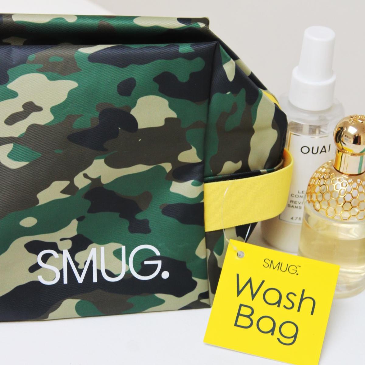 Wash Bag - Green Camo Print - Wash Bags