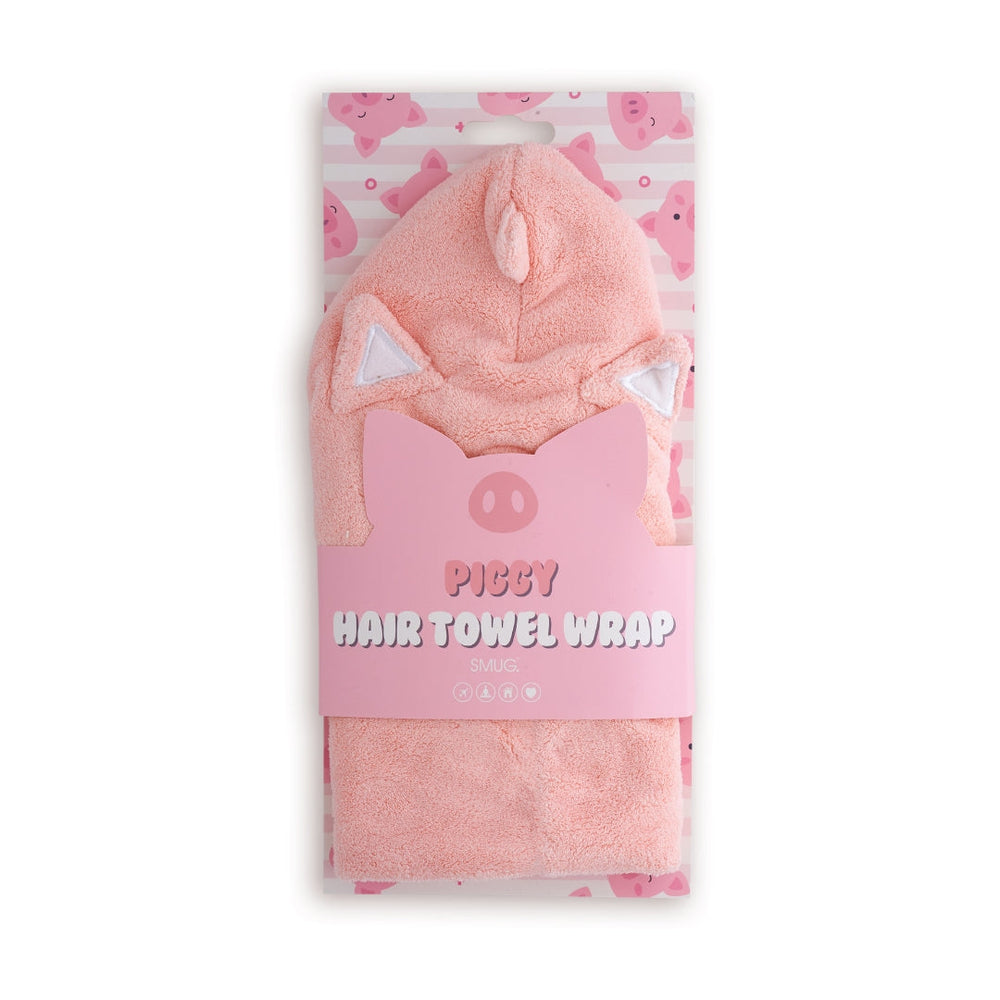 Toalha de cabelo Novelty, Piggy 