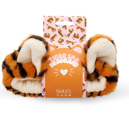 Novelty Spa Headband - Tiger - Novelty Spa Headband