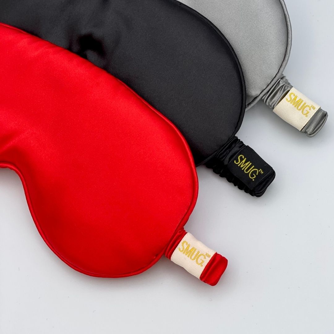 Satin Sleep Mask - Black - Satin Sleep Mask