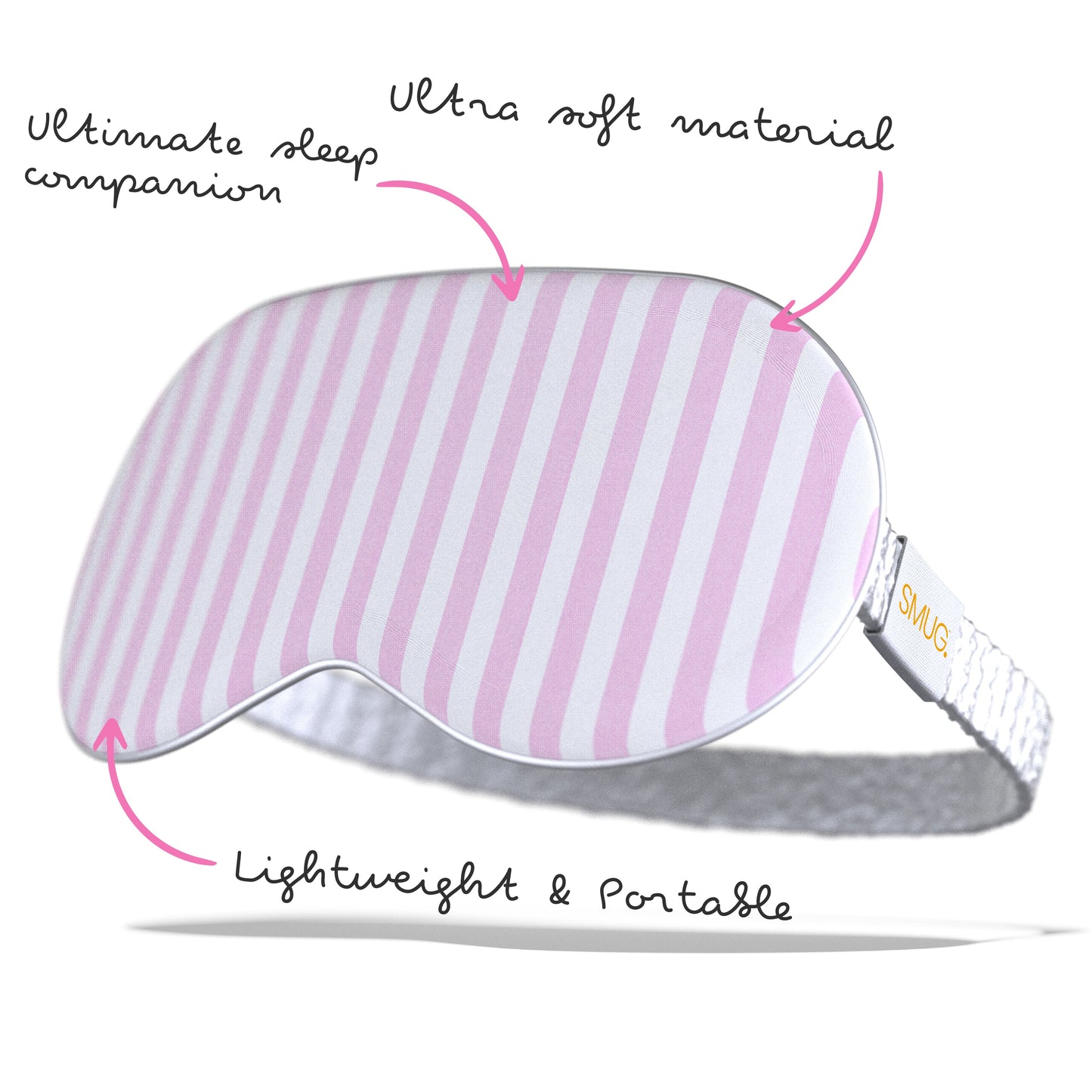 Satin Sleep Mask - Candy Shop Print - Satin Sleep Mask