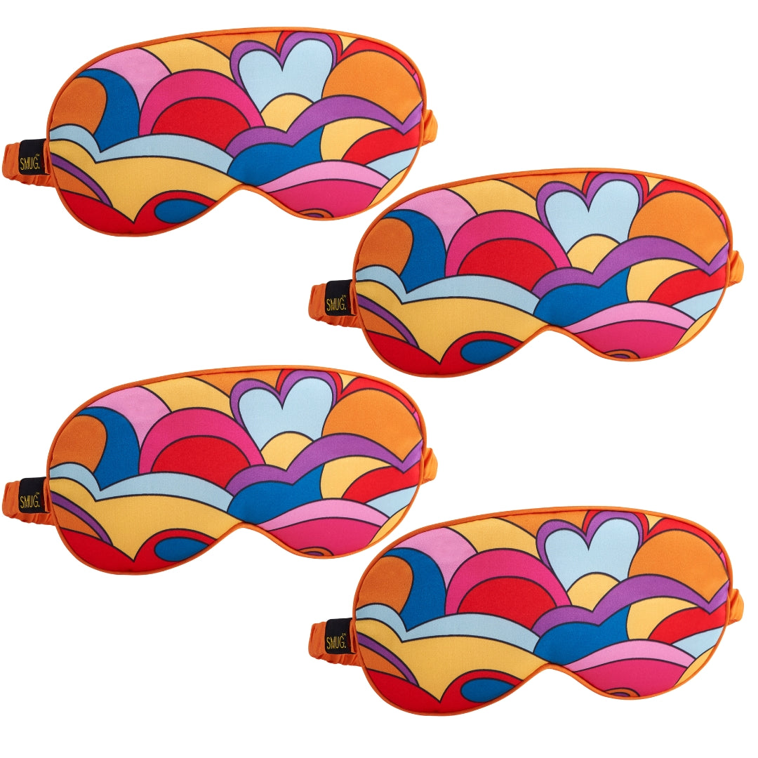 Satin Sleep Mask Multipack Sets - Various Designs - Satin Sleep Mask Set
