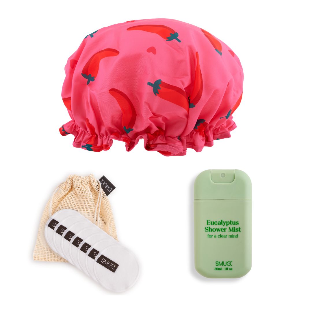 Shower & Spa Set - Various Prints Chilli Pepper - Shower & Spa Set