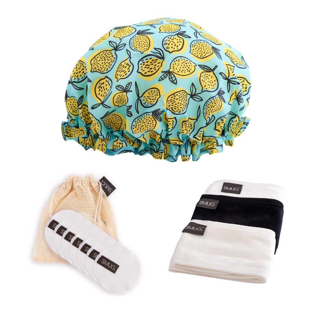 Shower & Spa Set - Various Prints Lemon - Shower & Spa Set