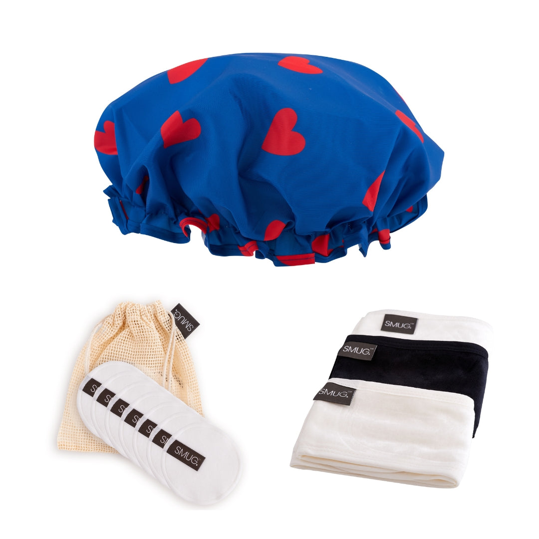 Shower & Spa Set - Various Prints Loveheart - Shower & Spa Set