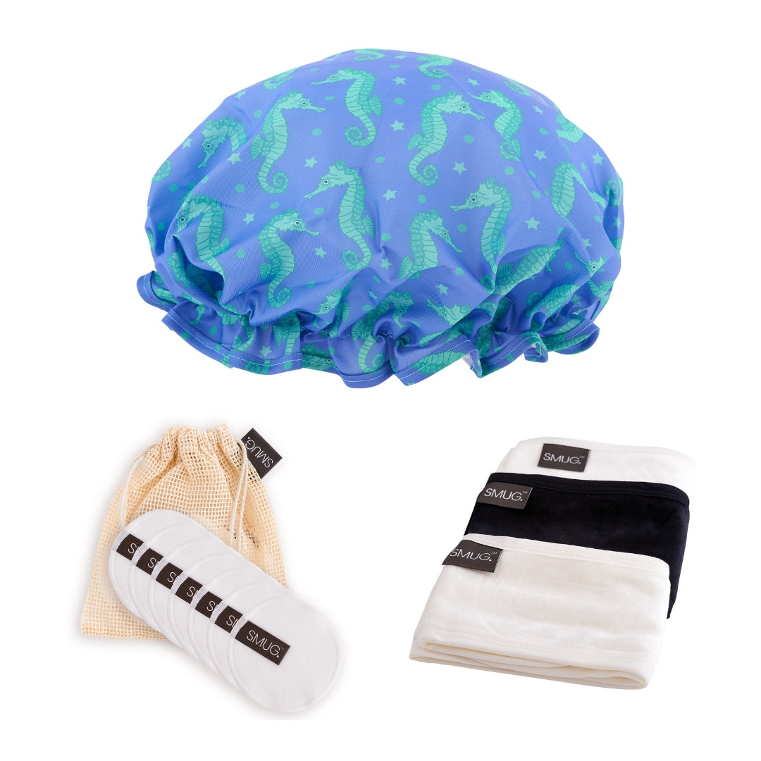 Shower & Spa Set - Various Prints Seahorse - Shower & Spa Set