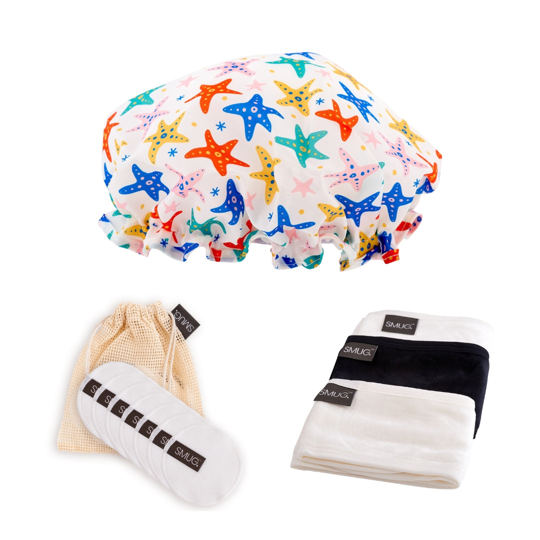 Shower & Spa Set - Various Prints Starfish - Shower & Spa Set