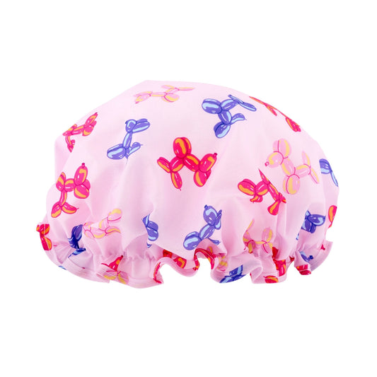 Shower Cap - Bubble Pup Print - Shower Caps