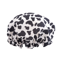 Bonnet de douche - Imprimé vache 