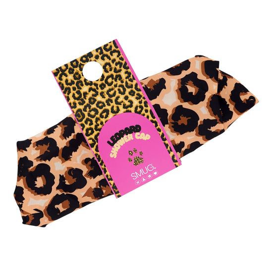 Shower Cap - Leopard Print - Shower Caps