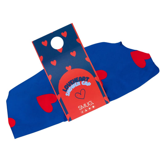 Shower Cap - Loveheart Print - Shower Caps