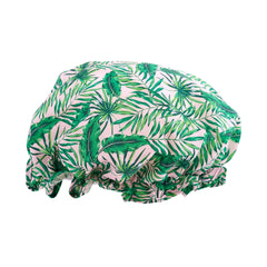Bonnet de douche - Imprimé palmier