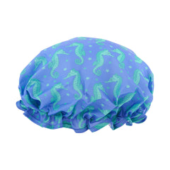 Bonnet de douche - Imprimé hippocampe