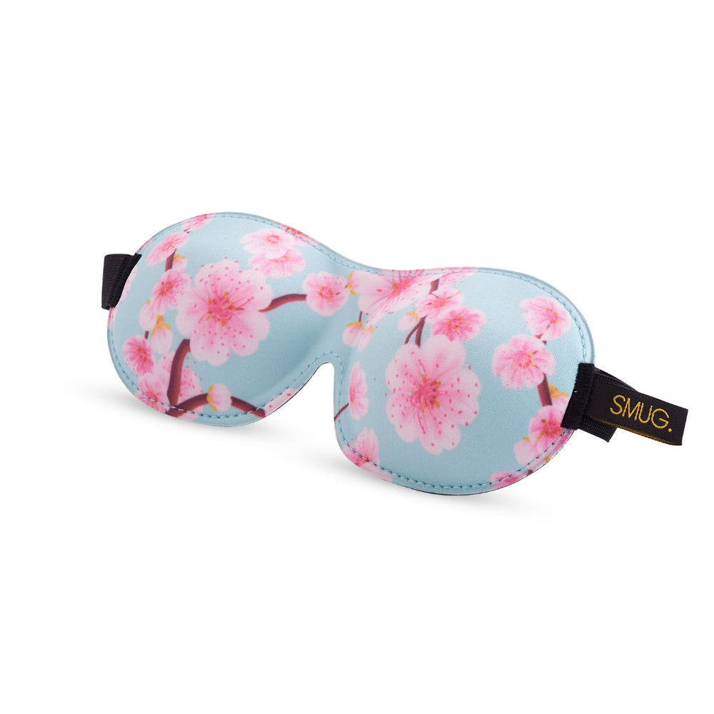 Masque de sommeil occultant 3D profilé - Imprimé fleurs de cerisier