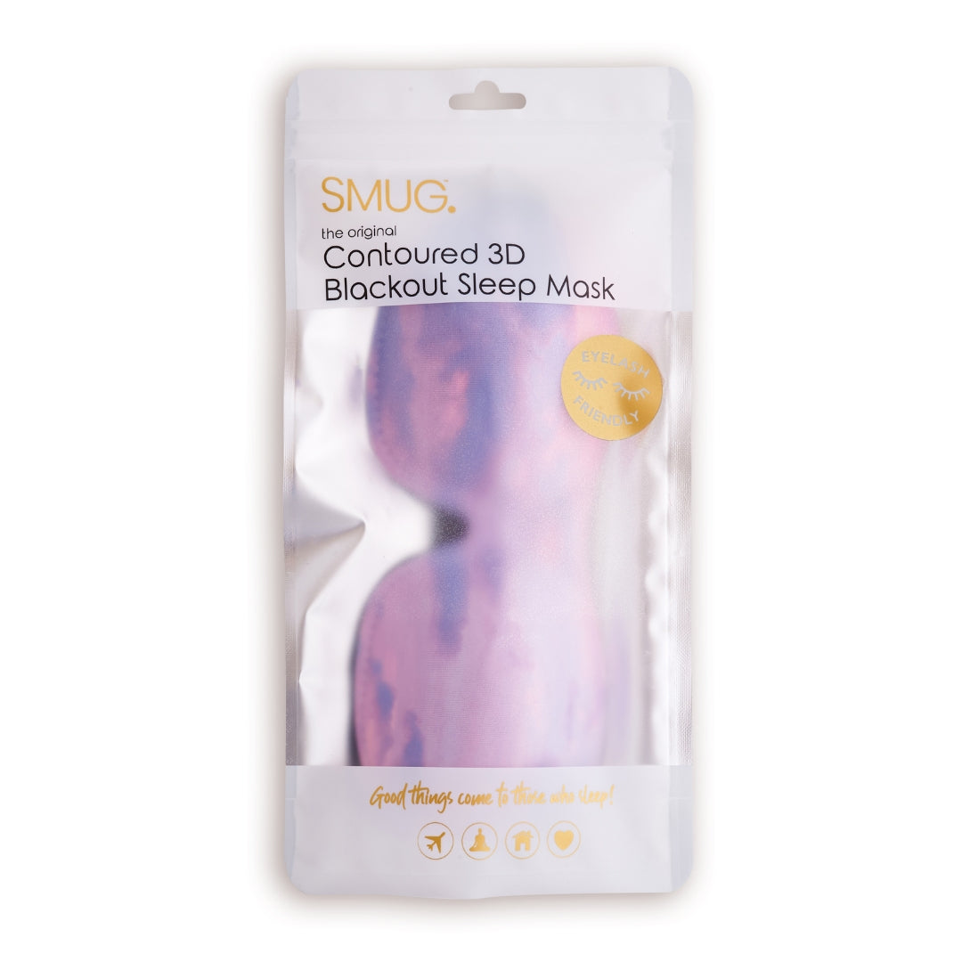 Contoured 3D Blackout Sleep Mask - Cloudy Sky - Contoured Sleep Mask