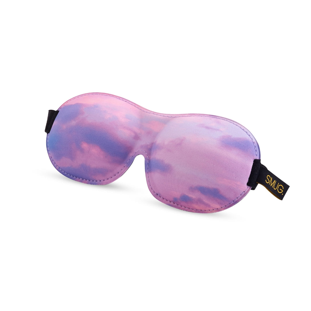 Contoured 3D Blackout Sleep Mask - Cloudy Sky Sleep Mask Only - Contoured Sleep Mask
