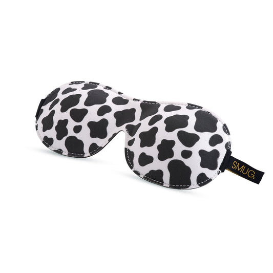 Contoured 3D Blackout Sleep Mask - Cow Print Sleep Mask Only - Contoured Sleep Mask