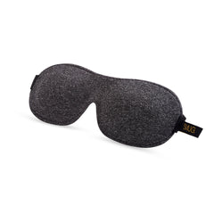 Masque de sommeil occultant 3D profilé - Gris foncé chiné