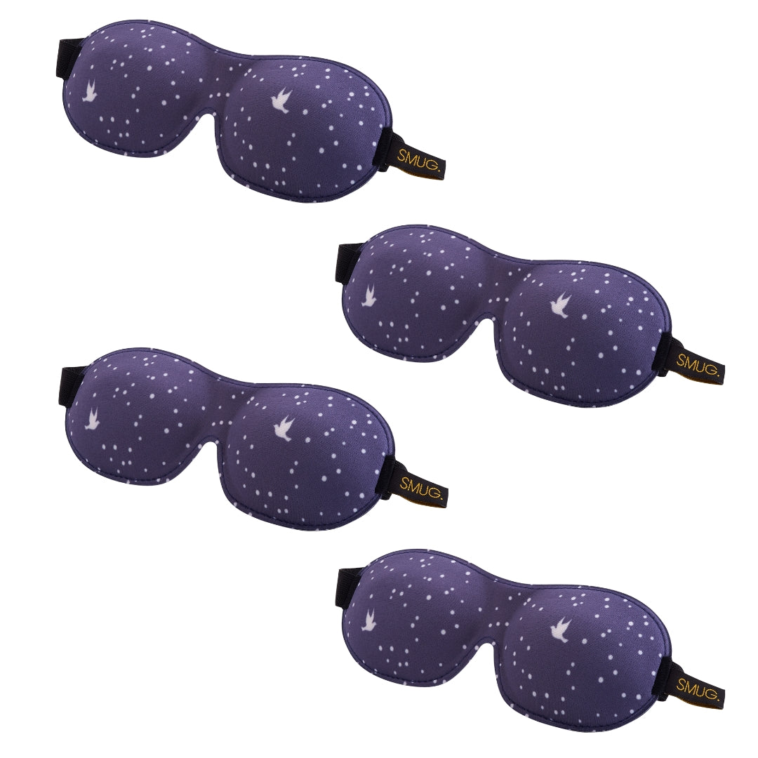 Contoured Sleep Mask Multipack Sets - Various Designs Night Sky - Contoured Sleep Mask Set