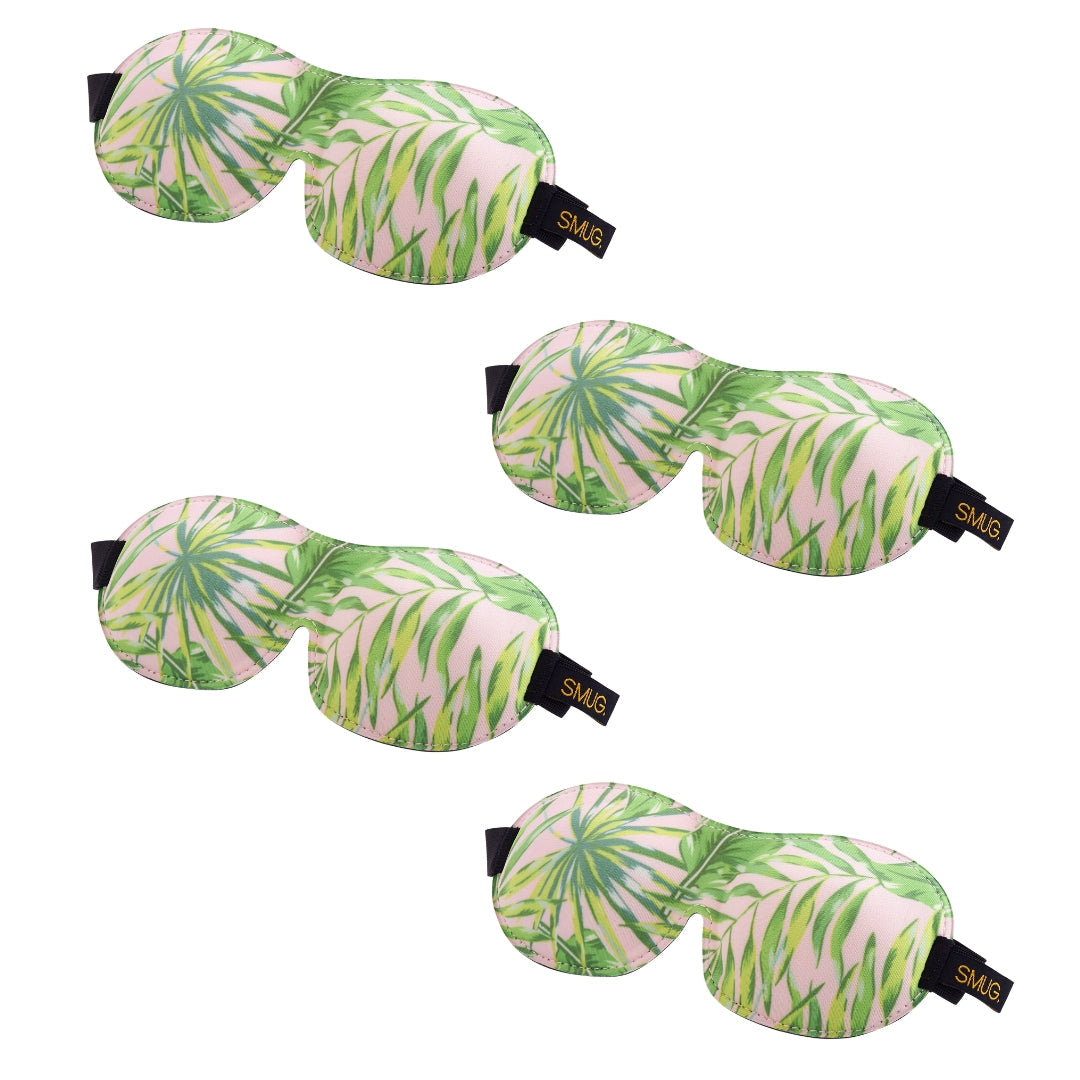 Contoured Sleep Mask Multipack Sets - Various Designs Palm - Contoured Sleep Mask Set