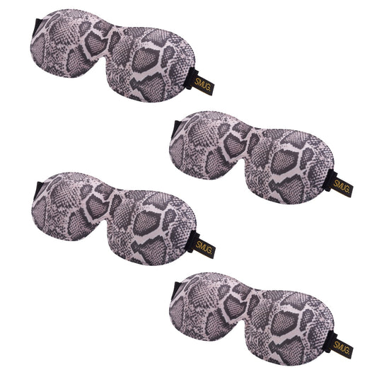Contoured Sleep Mask Multipack Sets - Various Designs Snake - Contoured Sleep Mask Set