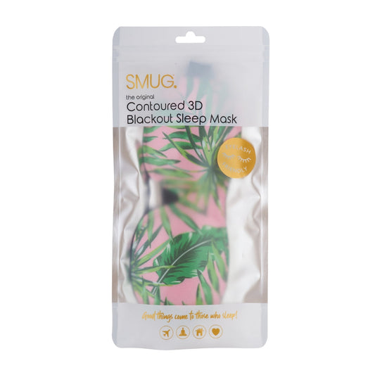 Contoured 3D Blackout Sleep Mask - Palm Print - Contoured Sleep Mask