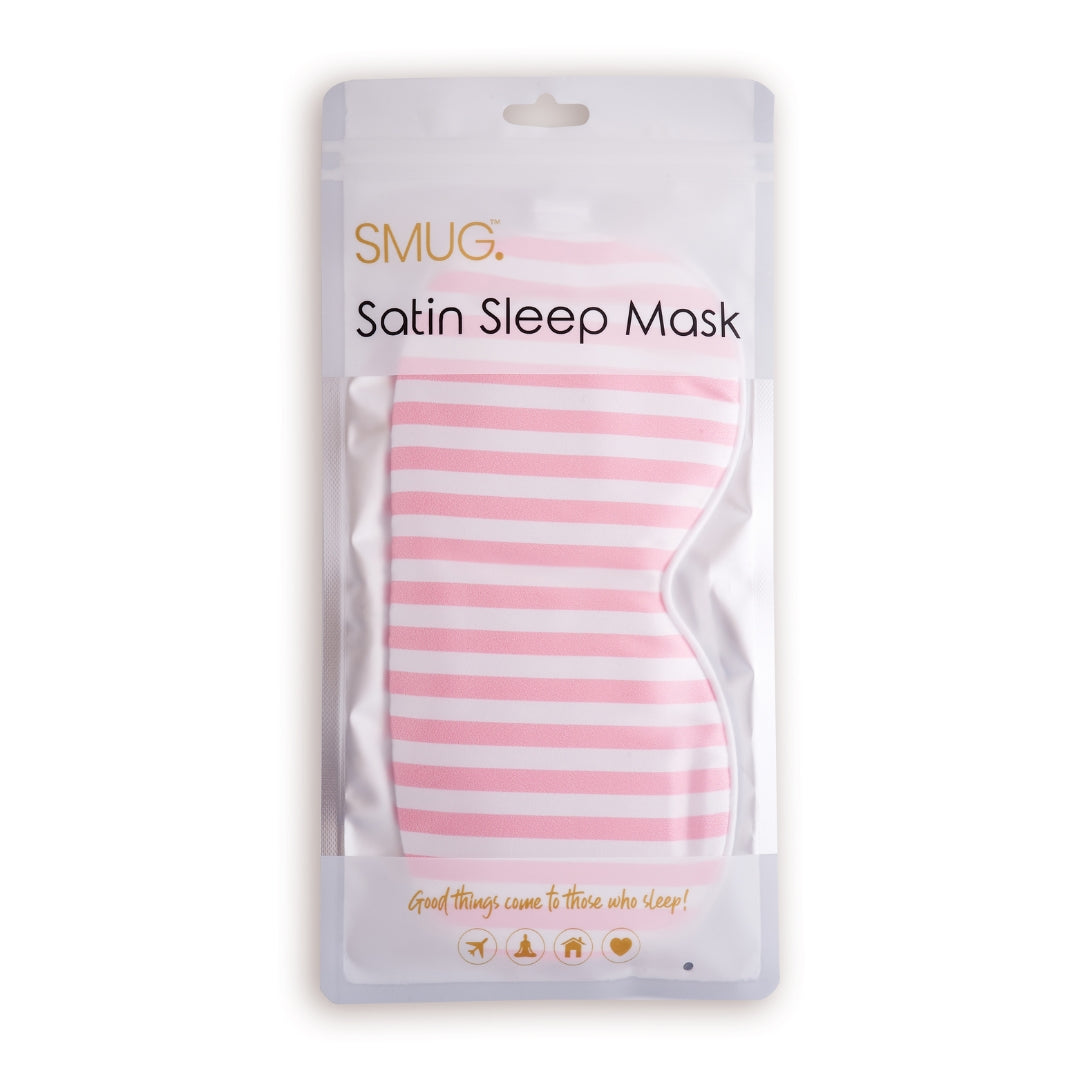 Satin Sleep Mask - Candy Shop Print - Satin Sleep Mask
