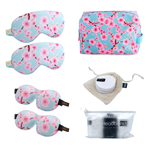 Sleepover Set, Cherry Blossom Print - Sleepover Set
