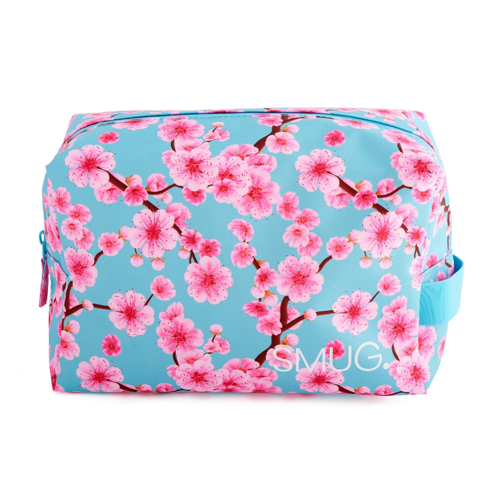 Necessaire - Estampado de flor de cerejeira
