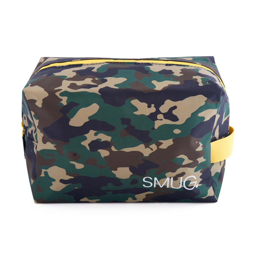 Trousse de toilette - Imprimé camouflage vert