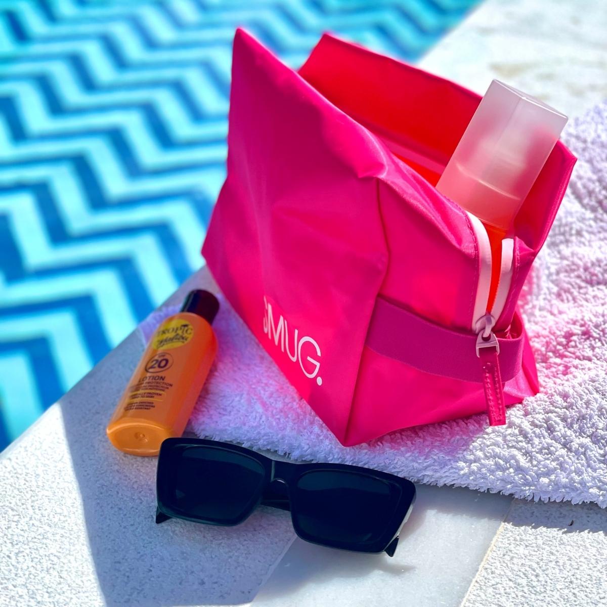 Wash Bag - Bright Pink - Wash Bags