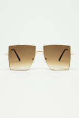 square and minimalist sunglasses