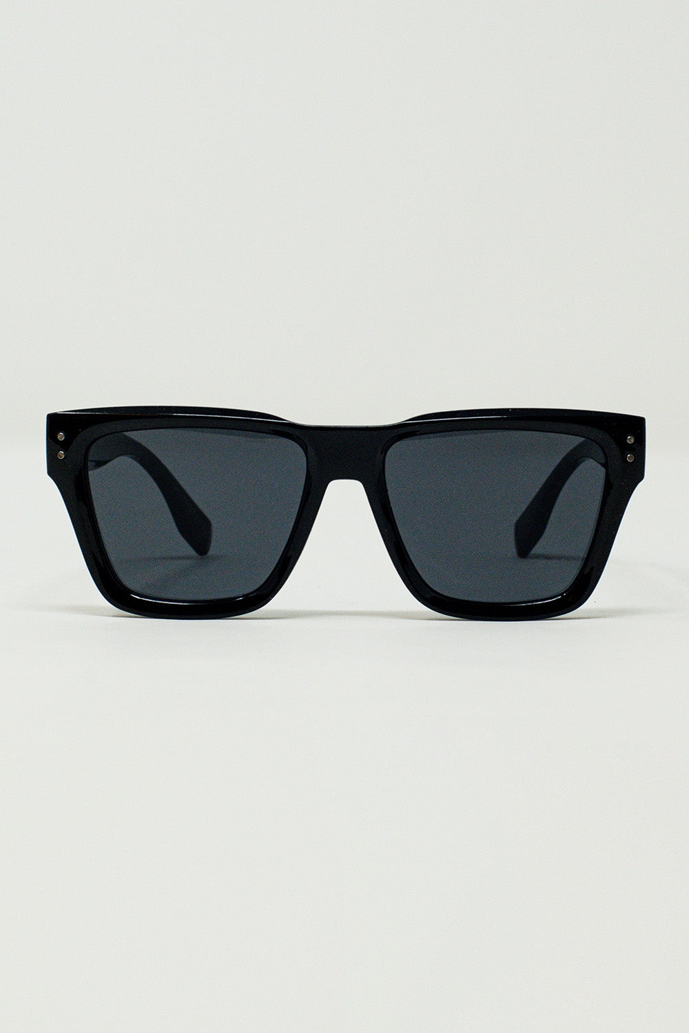 Square Chunky Black Sunglasses - Sunglasses