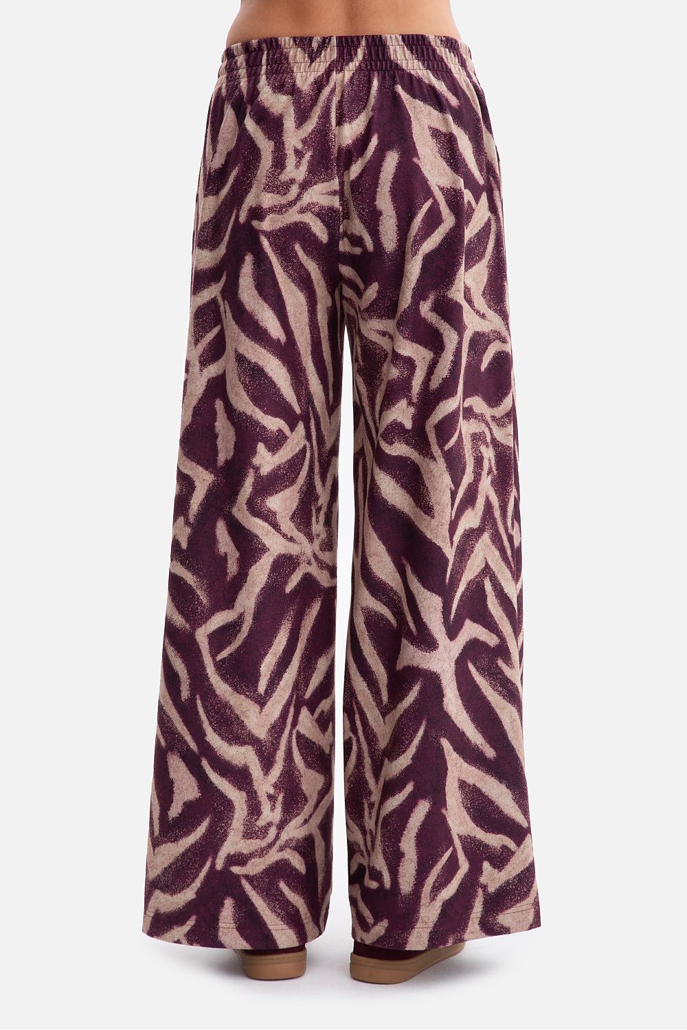 Statement Comfy Animal Print Trousers - Trousers