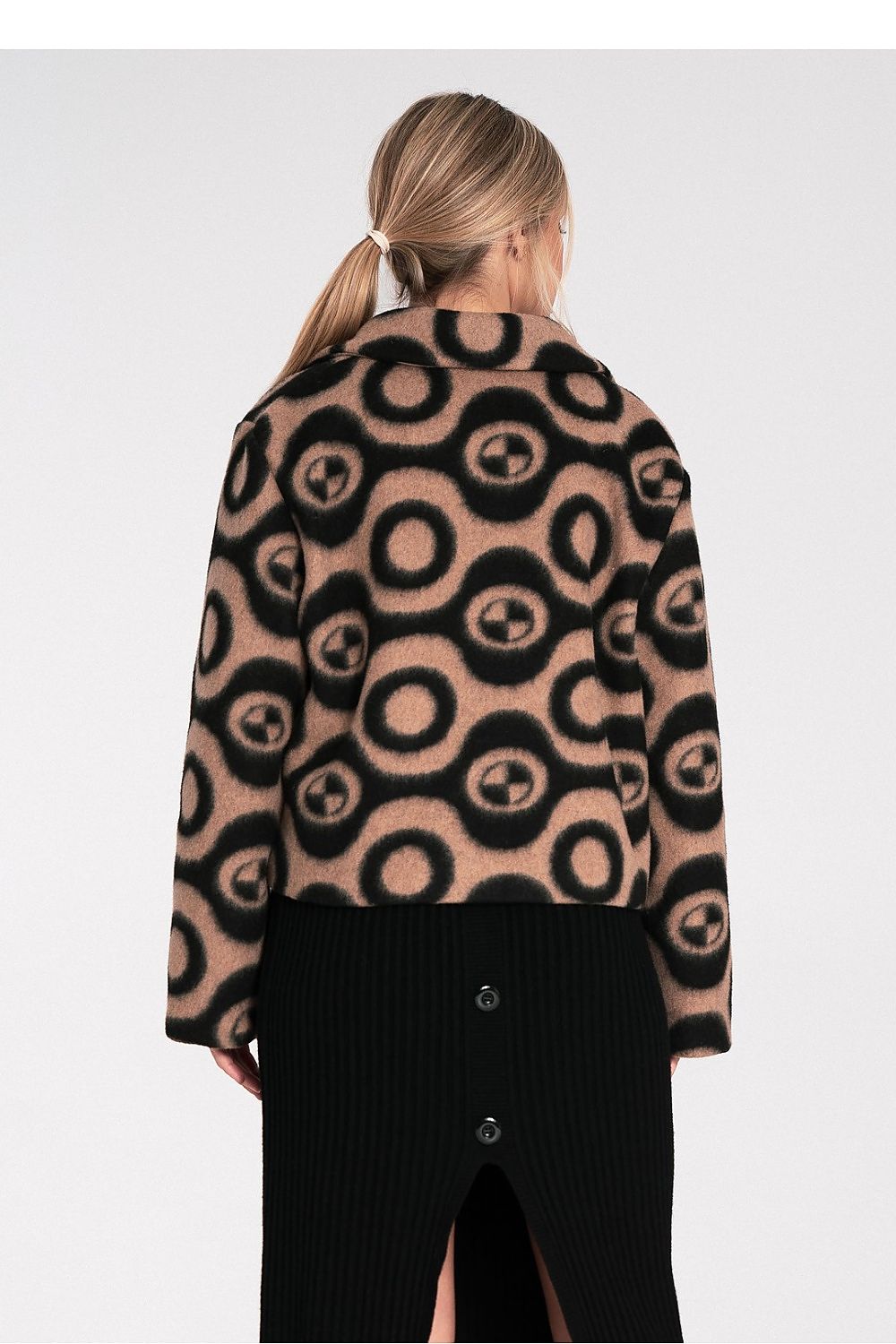 Statement Winter Coat for Women - Trendy Design - Coats & Jackets