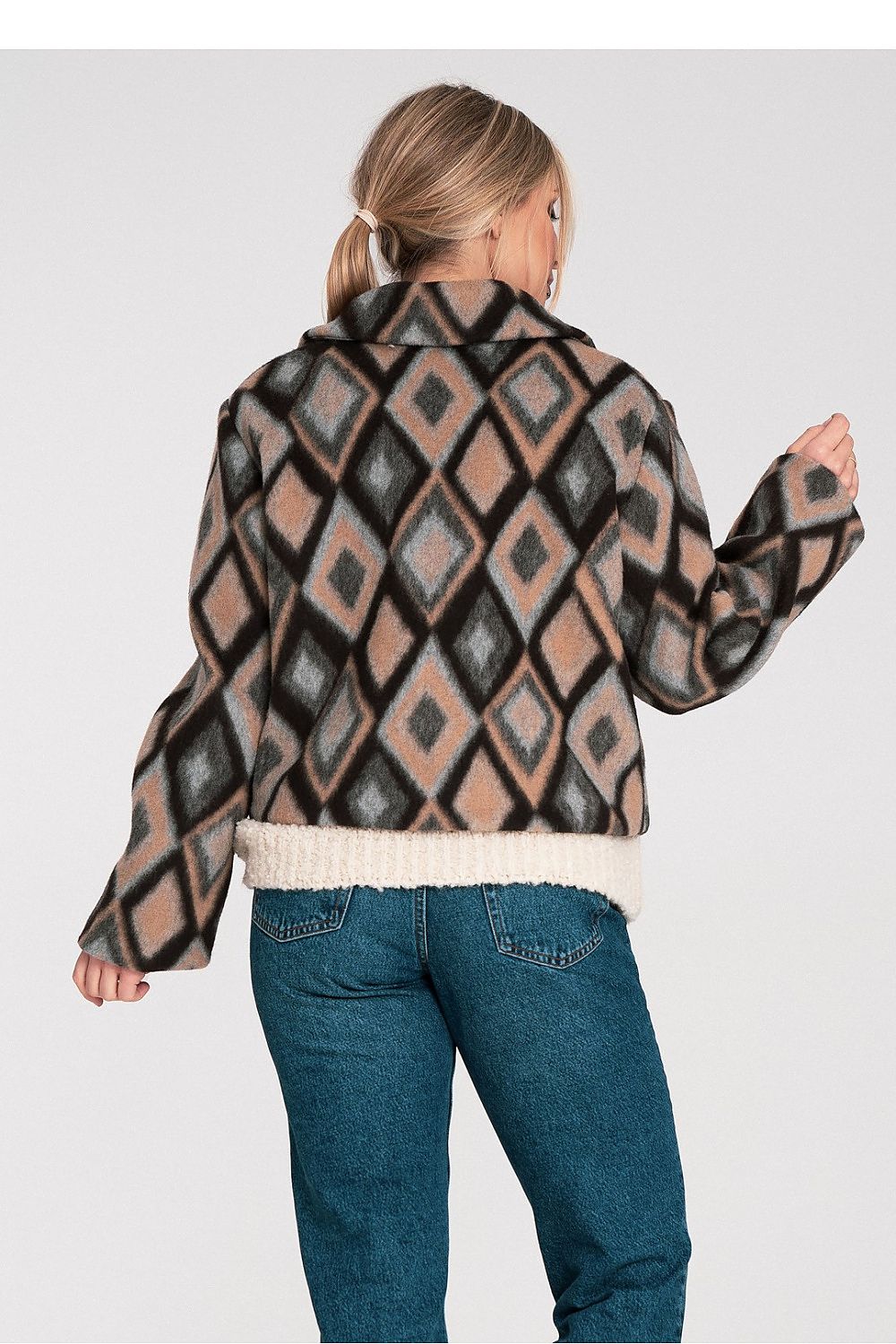 Statement Winter Coat for Women - Trendy Design - Coats & Jackets