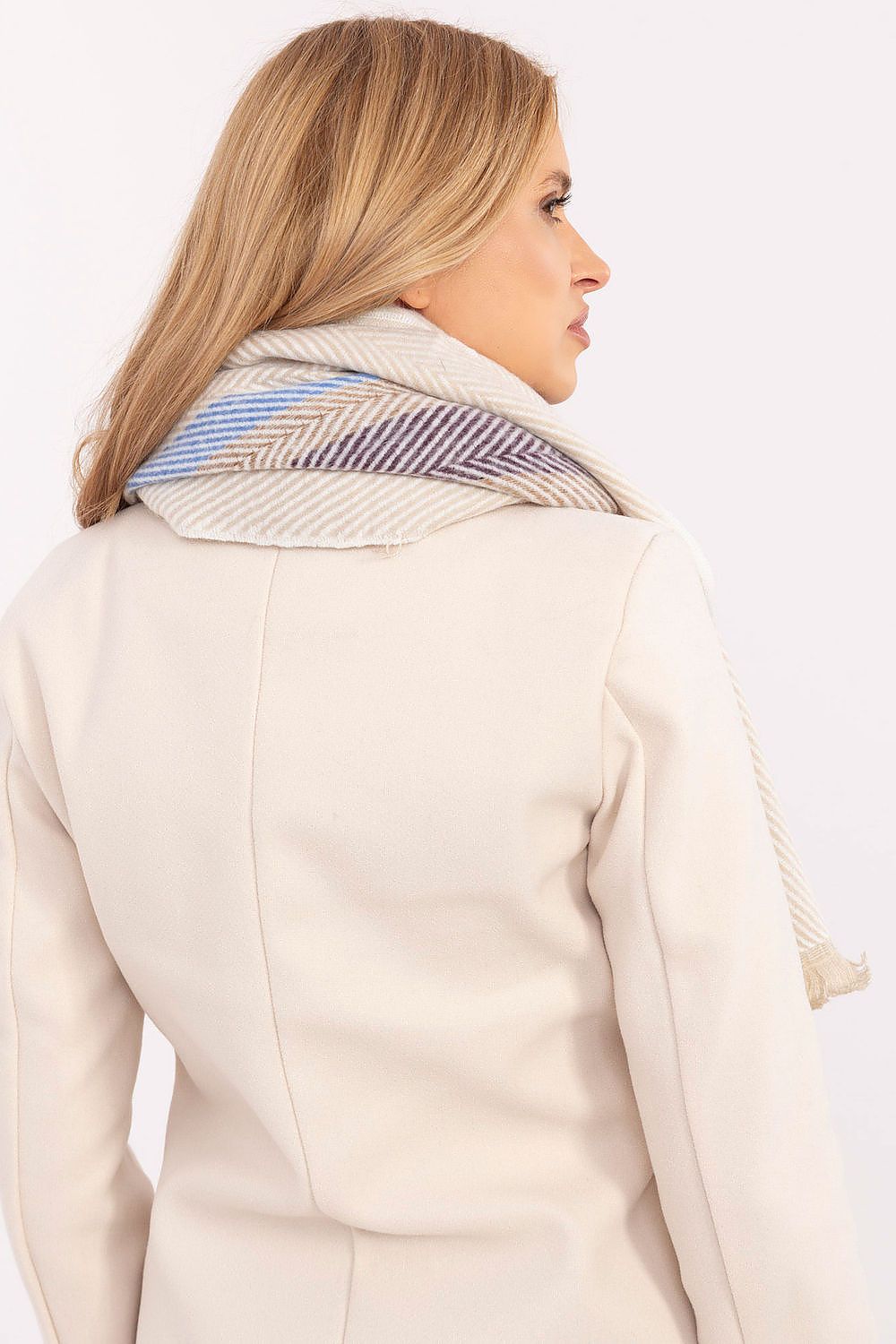 AT Striped Shawl for Women - Trendy Fashion Accessory -