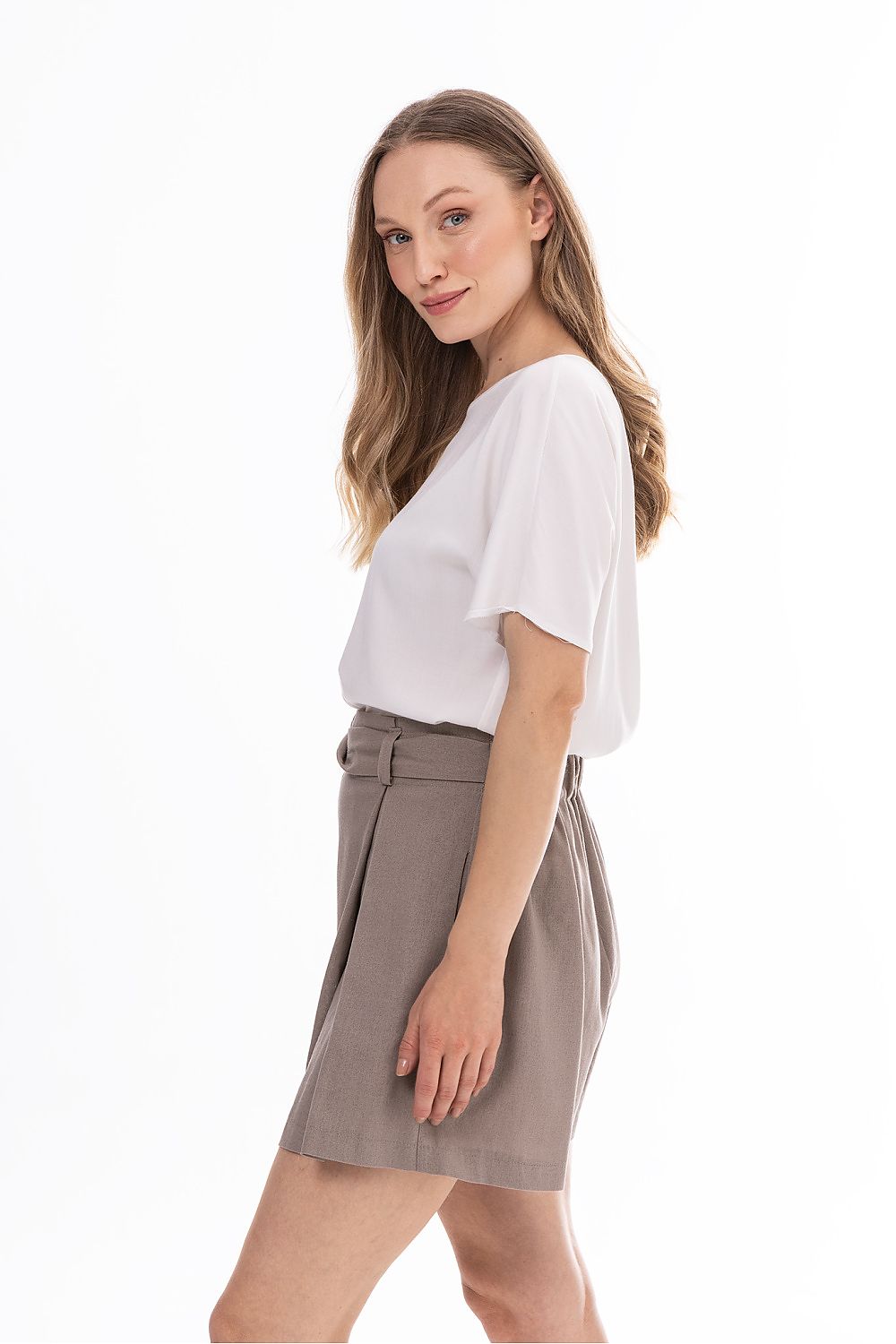 Stylish Linen Shorts for Effortless Chic - Shorts