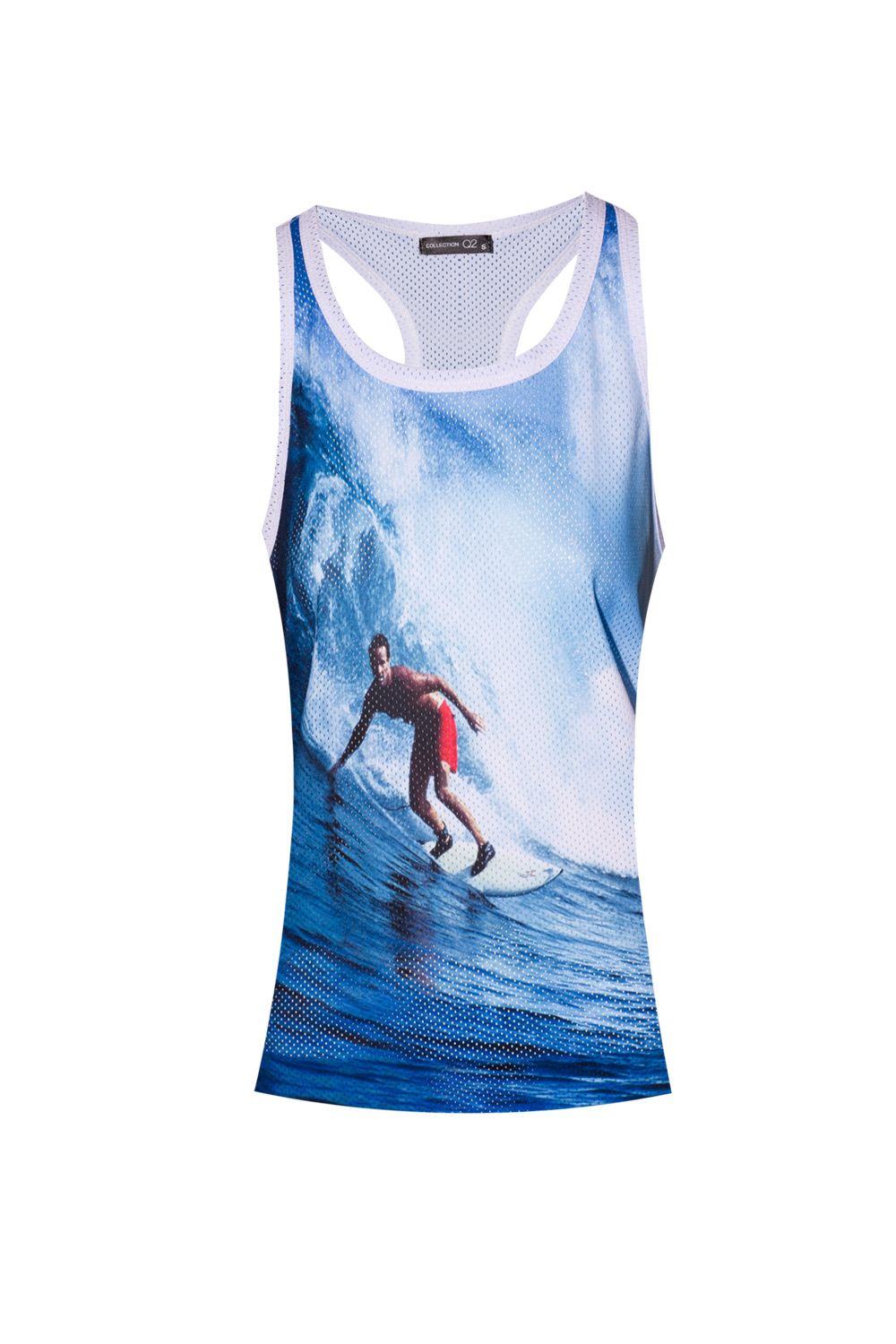 Stylish Surf Vest for Trendy Beach Days - Tank Tops