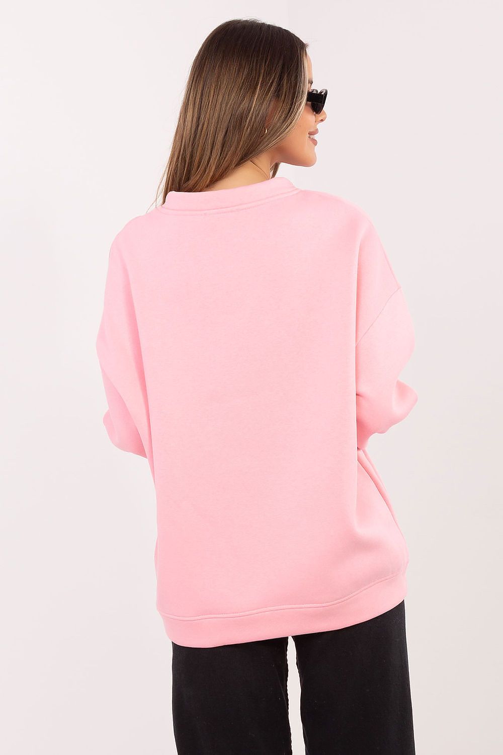 Rue Paris Trendy Brown Logo Sweater for Women - Sweaters