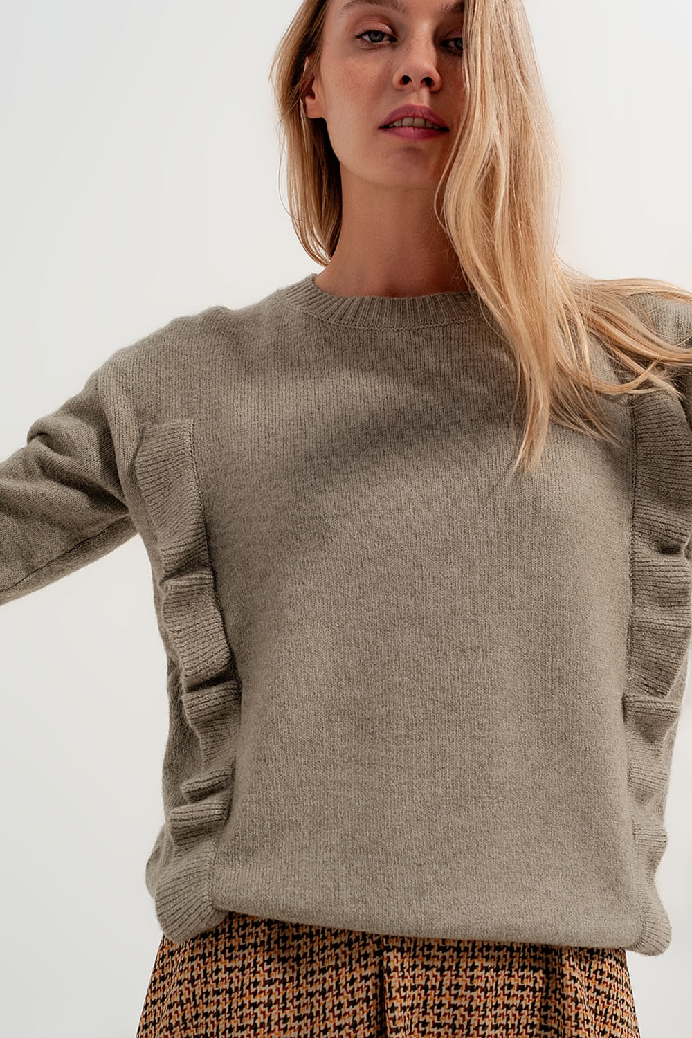 Sweater in sage green - Jumpers
