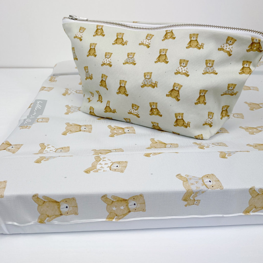 Nappy Wallet - Teddy Bear Print - Baby & Toddler