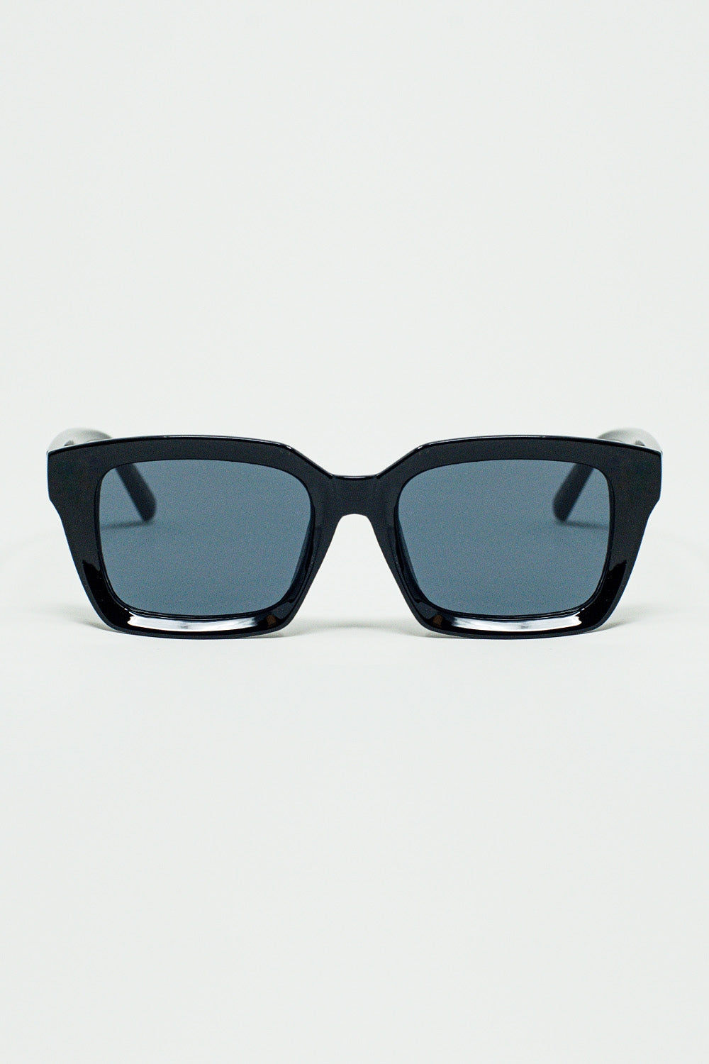 Thick Square Frame Sunglasses Chunky Retro - Sunglasses