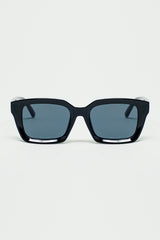 Thick Square Frame Sunglasses Chunky Retro